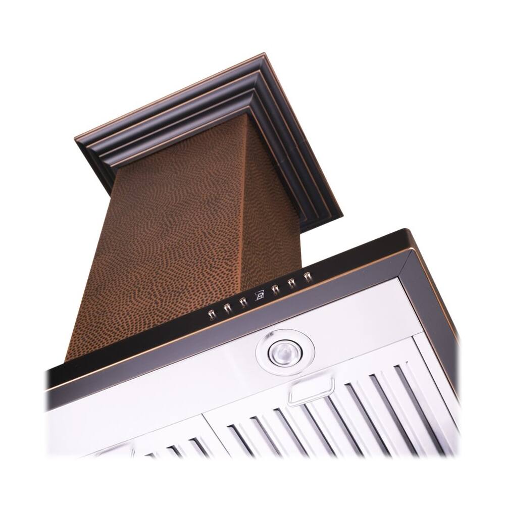 ZLINE 30 inches Externally Vented Island Range Hood Copper 8GL2HI30