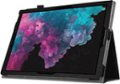 Front Zoom. SaharaCase - Folio Case for Microsoft Surface Pro 6, Pro 7 and Pro 7+ - Black.
