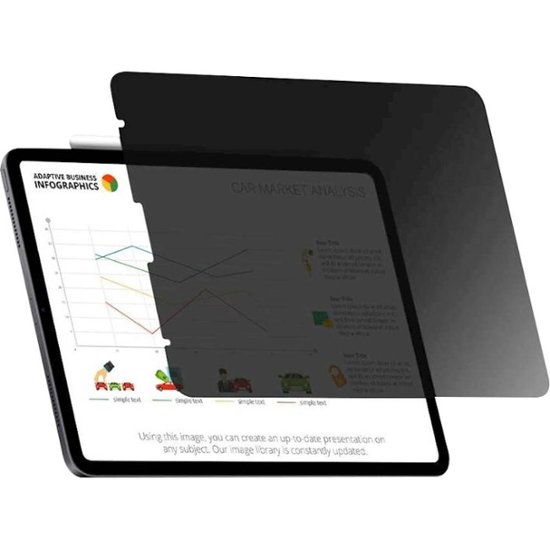 SaharaCase HD Privacy Glass Screen Protector for Apple iPad Pro