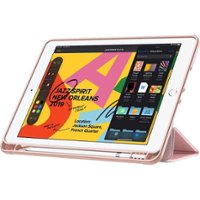 SaharaCase - Folio Case for Apple® iPad® 10.2" (8th Generation 2020) and (9th Generation 2021) - Pink - Front_Zoom