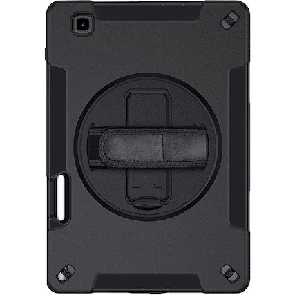 Front. SaharaCase - Rugged Protection Case for Samsung Galaxy Tab S6 Lite (2020-2024) - Black.