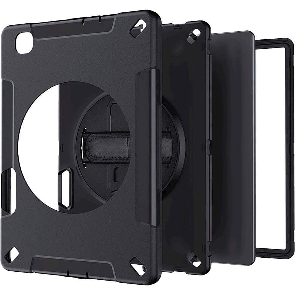 Alt View 19. SaharaCase - Rugged Protection Case for Samsung Galaxy Tab S6 Lite (2020-2024) - Black.