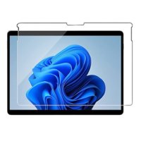 SaharaCase - Tempered Glass Screen Protector for Microsoft Surface Pro X and Surface Pro 8 - Clear - Front_Zoom