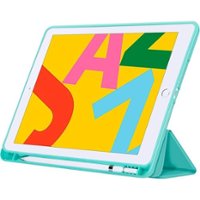 SaharaCase - Folio Case for Apple iPad 10.2 (8th Gen 2020) and (9th Gen 2021) - Teal - Front_Zoom