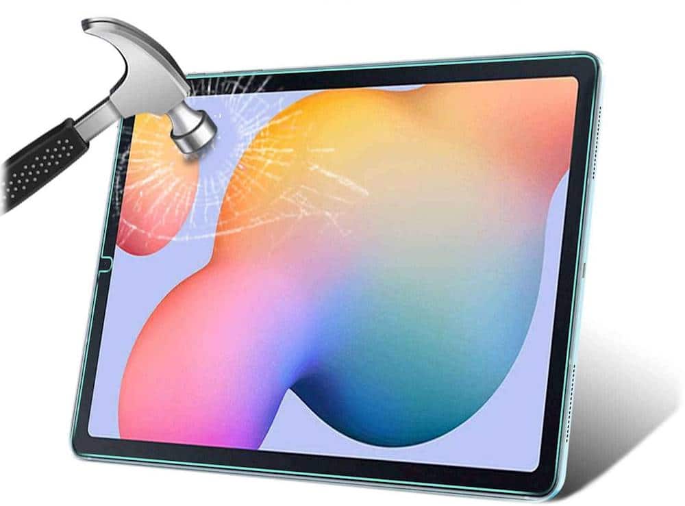 Alt View 12. SaharaCase - HD Tempered Glass Screen Protector for Samsung Galaxy Tab S6 Lite (2020-2024) - Clear.