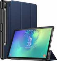 SaharaCase - Folio Case for Samsung Galaxy Tab S6 10.5" - Blue - Angle_Zoom