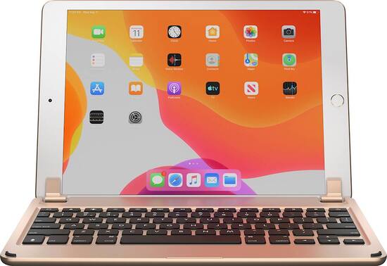 Brydge Wireless Keyboard For Apple Ipad 10 2 7th Gen 2019 Gold