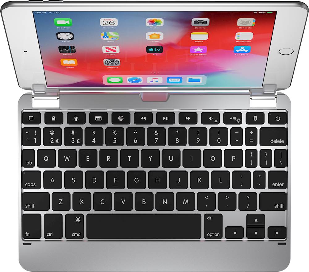 Brydge Wireless Keyboard for Apple® iPad® mini (5th Gen 2019) Silver ...
