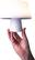 Left. OttLite - Entertain LED Bluetooth Speaker Lamp w/ 3 Brightness Settings, 3 Light Temperatures Settings, Removeable Emergency Light - Gray and White.