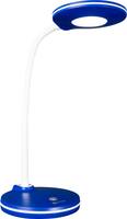 OttLite - Study LED Desk Lamp with 3 Brightness Settings - Blue and White - Front_Zoom