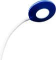 Alt View Zoom 11. OttLite - Study LED Desk Lamp with 3 Brightness Settings, Flexible Neck and Clear Sun Technology - Blue and White.