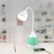 Alt View Zoom 12. OttLite - Mood LED Color Changing Base Desk Lamp with Three Brightness Settings, USB Charging Port and Clear Sun Technology - White.
