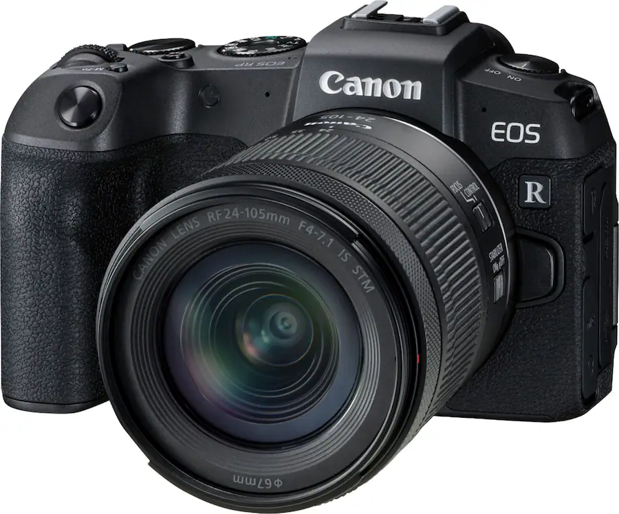 Canon EOS RP Mirrorless Camera with RF24 105mm f/4 7.1 IS STM Lens ...