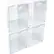 Alt View 11. Deflecto - Interlocking Storage Organizer (4-Pack) - White.