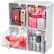 Alt View 14. Deflecto - Interlocking Storage Organizer (4-Pack) - White.