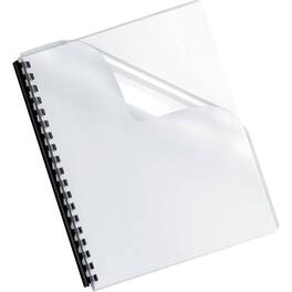 Fellowes - Crystals Binding Cover (100-Pack) - Clear