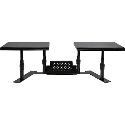 Front. Allsop - Monitor Stand - Black.