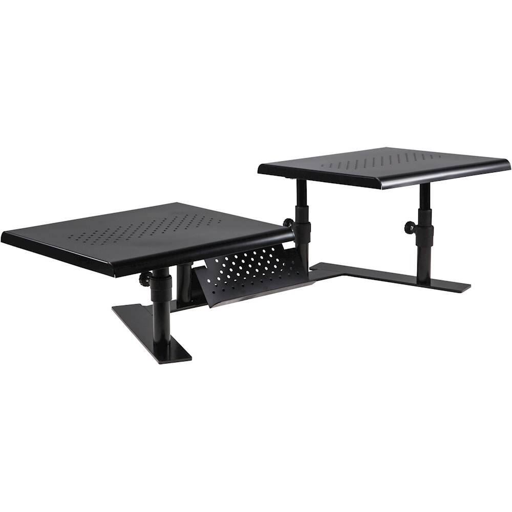 Left. Allsop - Monitor Stand - Black.