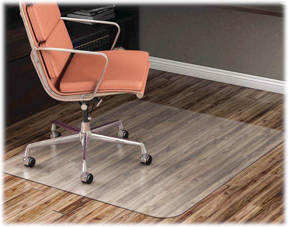 Alt View 12. Deflecto - EconoMat Chair Mat - Clear.