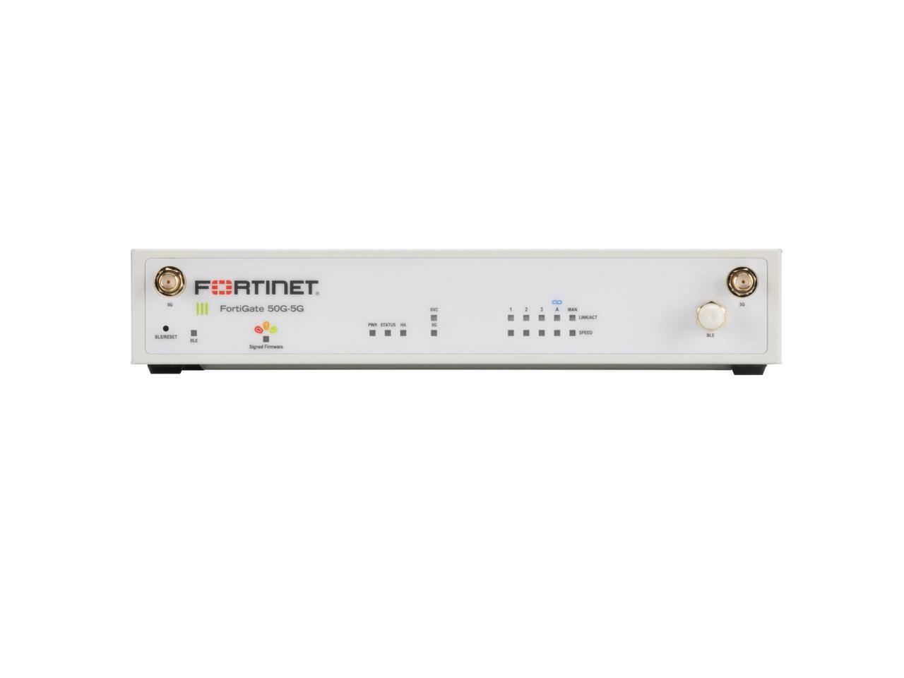 FORTINET FortiGate 50G-5G 1 BLE/RESET

- STATUS IMA
- EVE
- 1
- i
- N
- a
- LINKACT SPEED
- BLE
- 30

Signed Finnwais