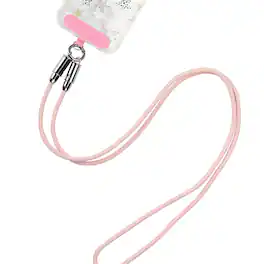 Mybat - Tether Crossbody Strap + USB-C Charging Cable(L=4.2 FT) - Pink