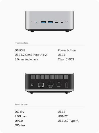 Minisforum AI X1 Mini PC, AMD Ryzen 7 255, 32GB RAM, 1TB SSD Minisforum AI X1 Mini PC, AMD Ryzen 7 255, 32GB RAM, 1TB SSD