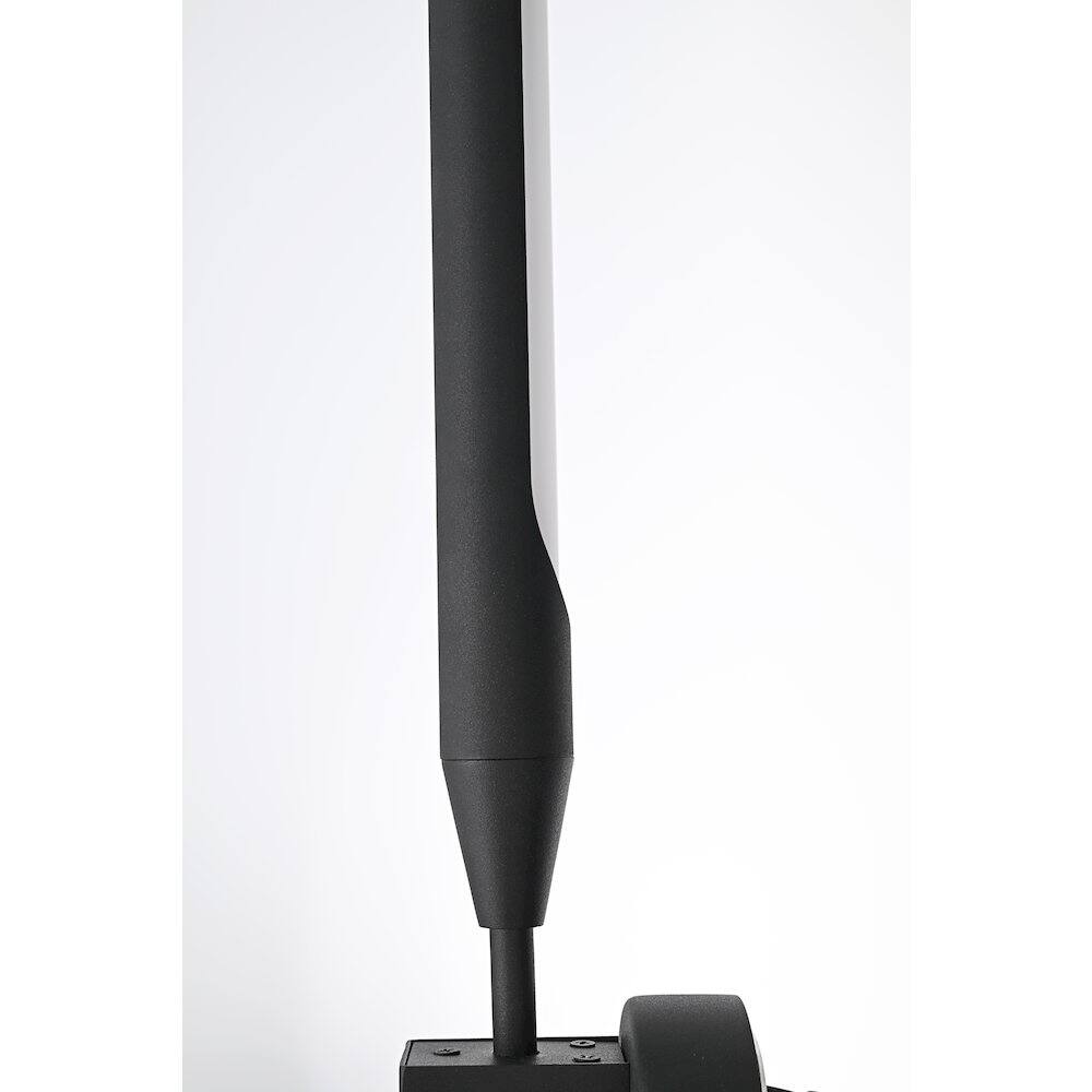 Alt View 3. Elegant Lighting - Odin 5 Inch Outdoor Wall Sconce In Black - Black.