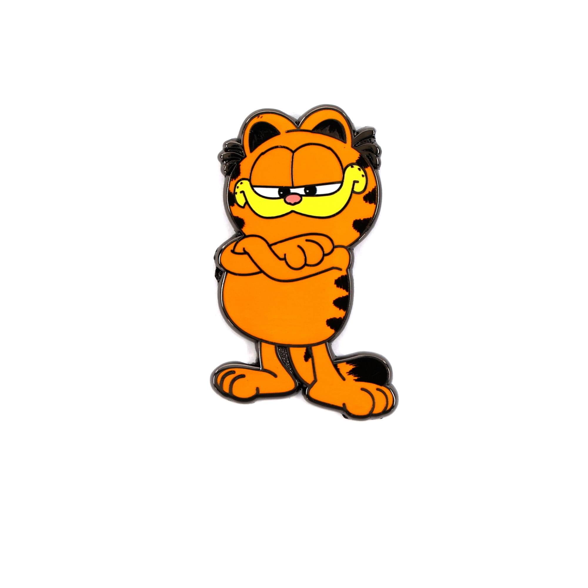 Front. SalesOne LLC - The Garfield Movie Garfield Enamel Pin | Toynk Exclusive - Orange.