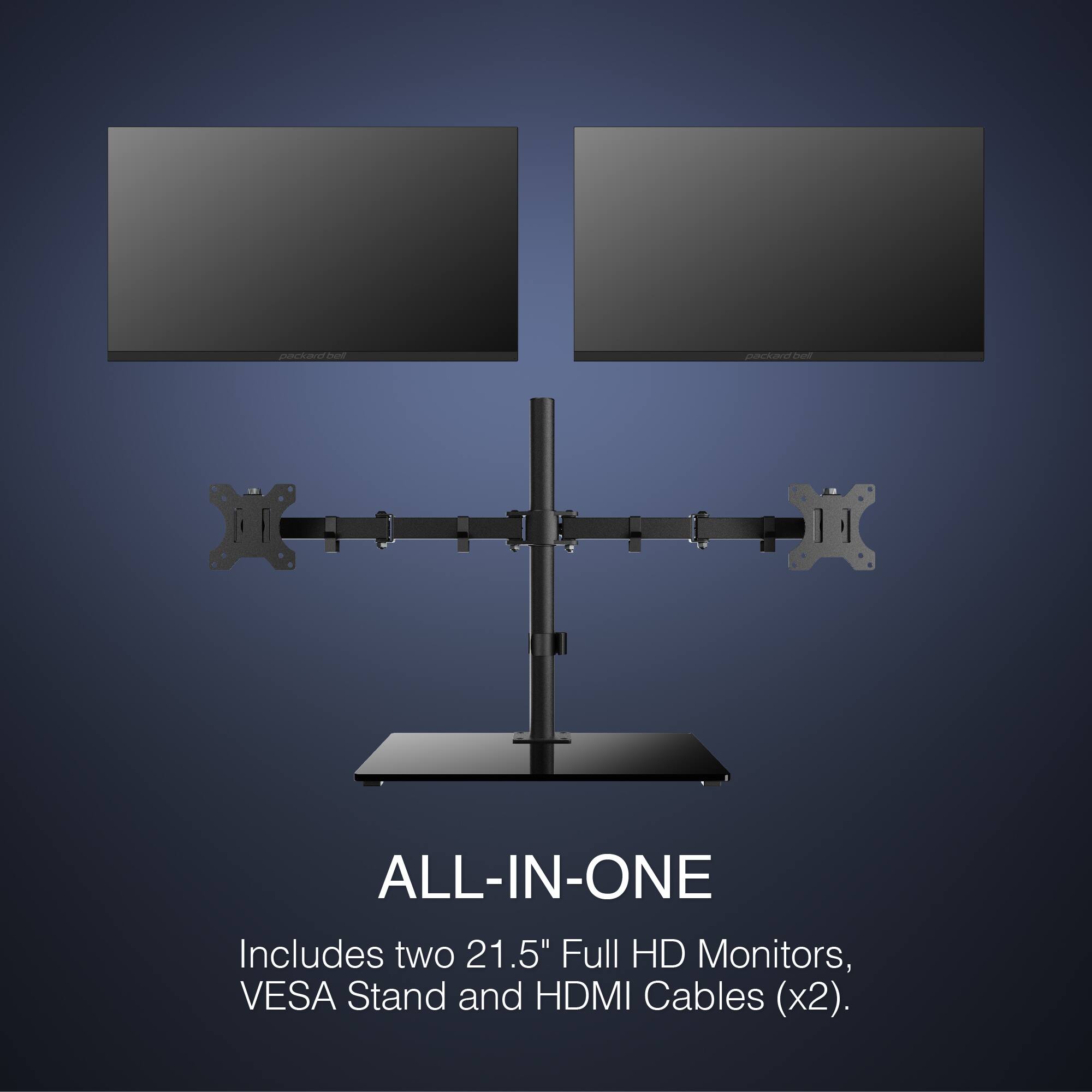 Packard Bell airFrame Workstation – 2× 21