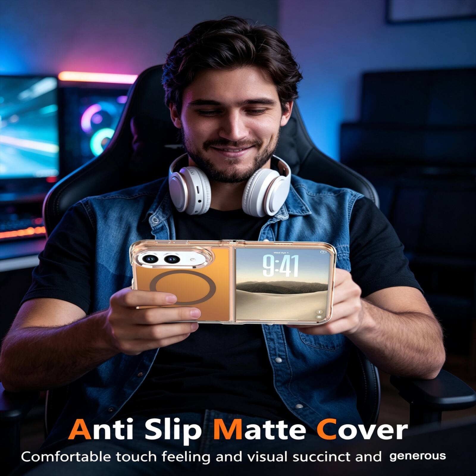 www.PON'T 9:41

Anti Slip Matte Cover
Comfortable touch feeling and visual succinct and generous