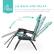 LIE BACK AND RELAX
Built with freely adjustable back and footrests so you can find and enjoy the perfect angle
160° Degrees