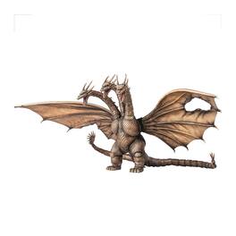 Hiya - Toys EXQ Basic: King Ghidorah Battle Damaged Version 13-Inch Action Figure - Orange