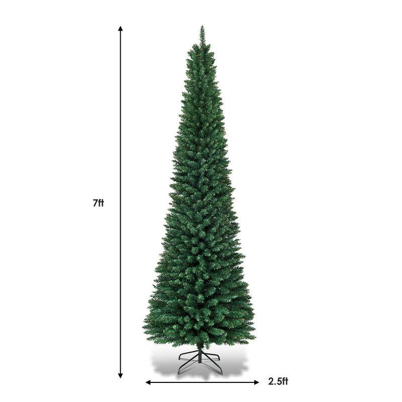 7ft  
2.5ft