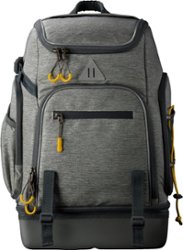 Platinum™ - Street Tech Pro 300 Large Backpack - Gray - Angle_Zoom