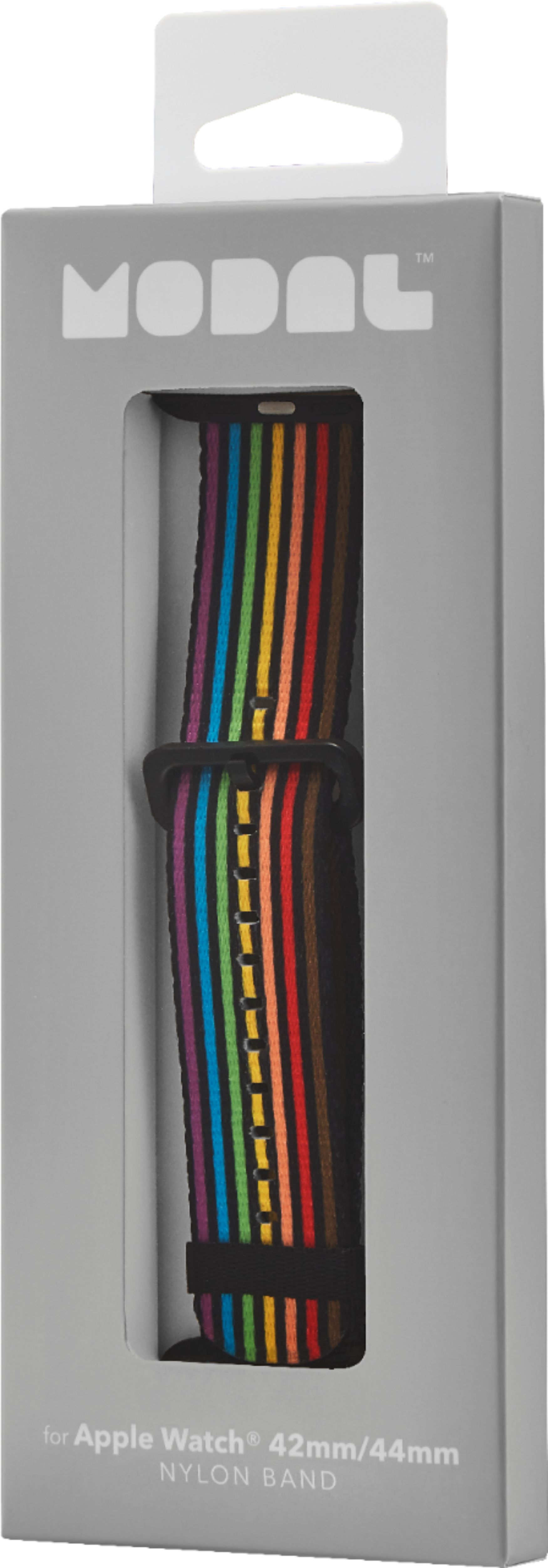 Lane and Lucia Mod Rainbow 42mm/44mm Black Apple Watch Band - Society6