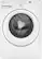 Front. Whirlpool - Duet 4.2 Cu. Ft. 8-Cycle High-Efficiency Front-Loading Washer - White.