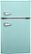 Front Zoom. Insignia™ - Retro 3.1 cu. ft.  Mini Fridge with Top Freezer and ENERGY STAR Certification - Mint.