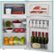 Alt View Zoom 11. Insignia™ - Retro 3.1 cu. ft.  Mini Fridge with Top Freezer and ENERGY STAR Certification - Mint.