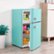 Alt View Zoom 16. Insignia™ - Retro 3.1 cu. ft.  Mini Fridge with Top Freezer and ENERGY STAR Certification - Mint.