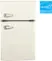 Insignia™ - Retro 3.1 cu. ft. Mini Fridge with Top Freezer - Creamy vanilla