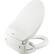 Alt View 12. Bio Bidet - Slim Two Electric Bidet Toilet Seat - Round White.