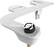 Angle. Bio Bidet - Slim Edge Non-Electric Universal Fit Bidet Toilet Attachment.