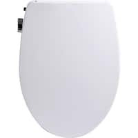 Bio Bidet - Slim Zero Bidet Toilet Seat - White - Front_Zoom