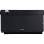 Front Zoom. Galanz - ToastWave 1.2 Cu. Ft. Convection Microwave with Sensor Cooking - Black.