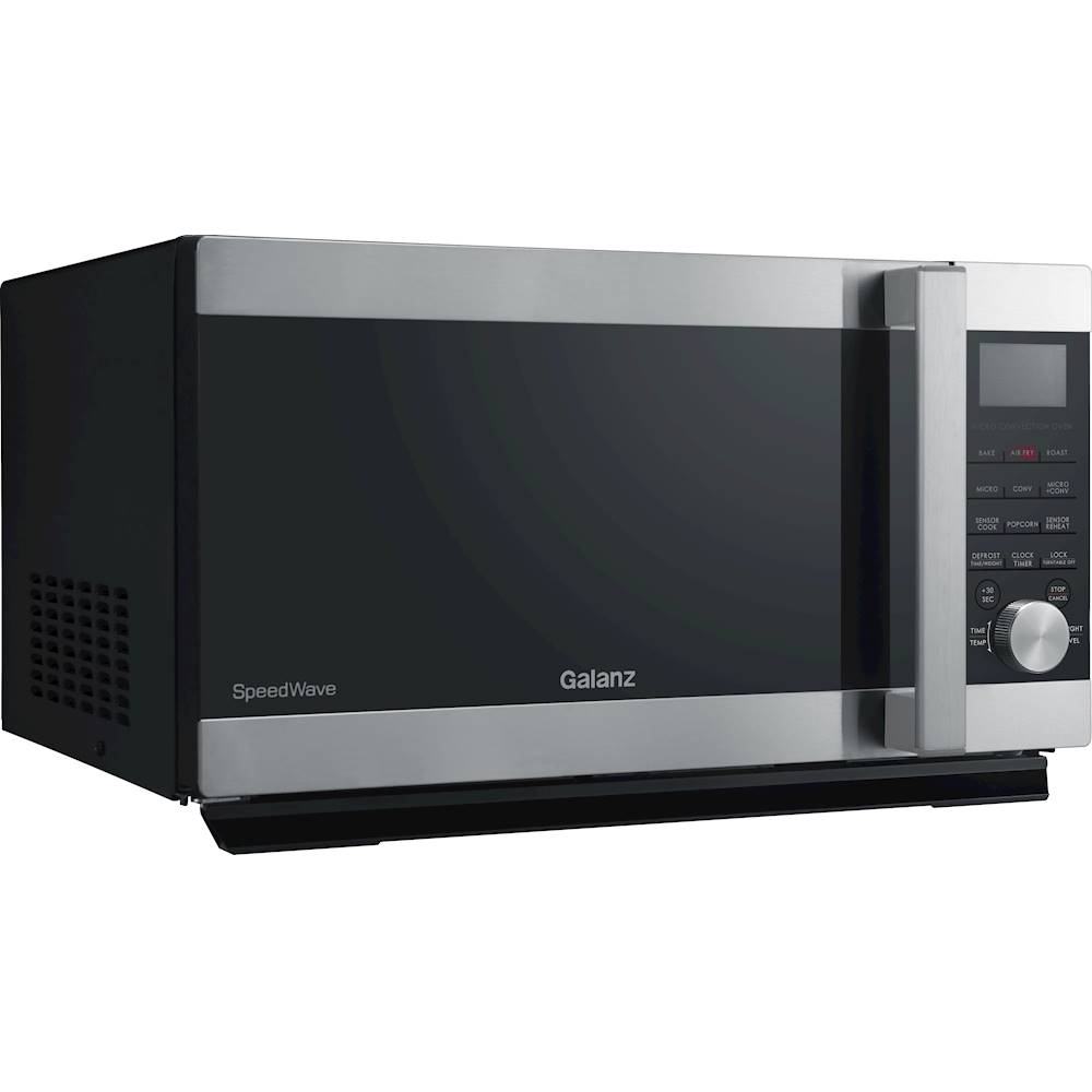Galanz 1.6 Cubic Feet Convection Countertop Microwave with Sensor Cooking  and Air Frying Capability