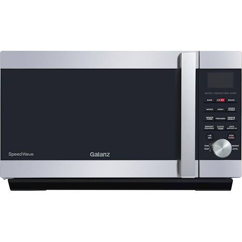 Galanz - SpeedWave 1.6 Cu. Ft. Convection Microwave with Sensor Cooking - Stainless steel
