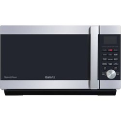 Galanz - 1.6 Cu. Ft Stainless Steel SpeedWave - Stainless steel - Front_Zoom