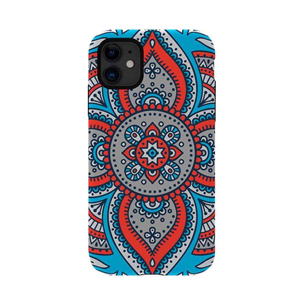 Angle View: ArtsCase - StrongFit Designers Case for Apple® iPhone® XS Max - Blue/Orange