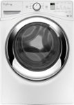 Front Zoom. Whirlpool - Duet 4.3 Cu. Ft. 10-Cycle High-Efficiency Steam Front-Loading Washer - White.
