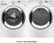 Alt View Zoom 2. Whirlpool - Duet 4.3 Cu. Ft. 10-Cycle High-Efficiency Steam Front-Loading Washer - White.